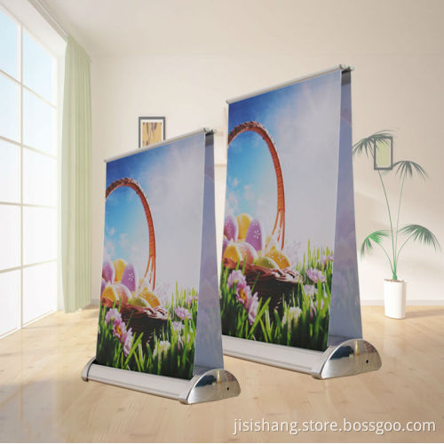 Double side A3/A4 mini roll up stand JIS1-2
